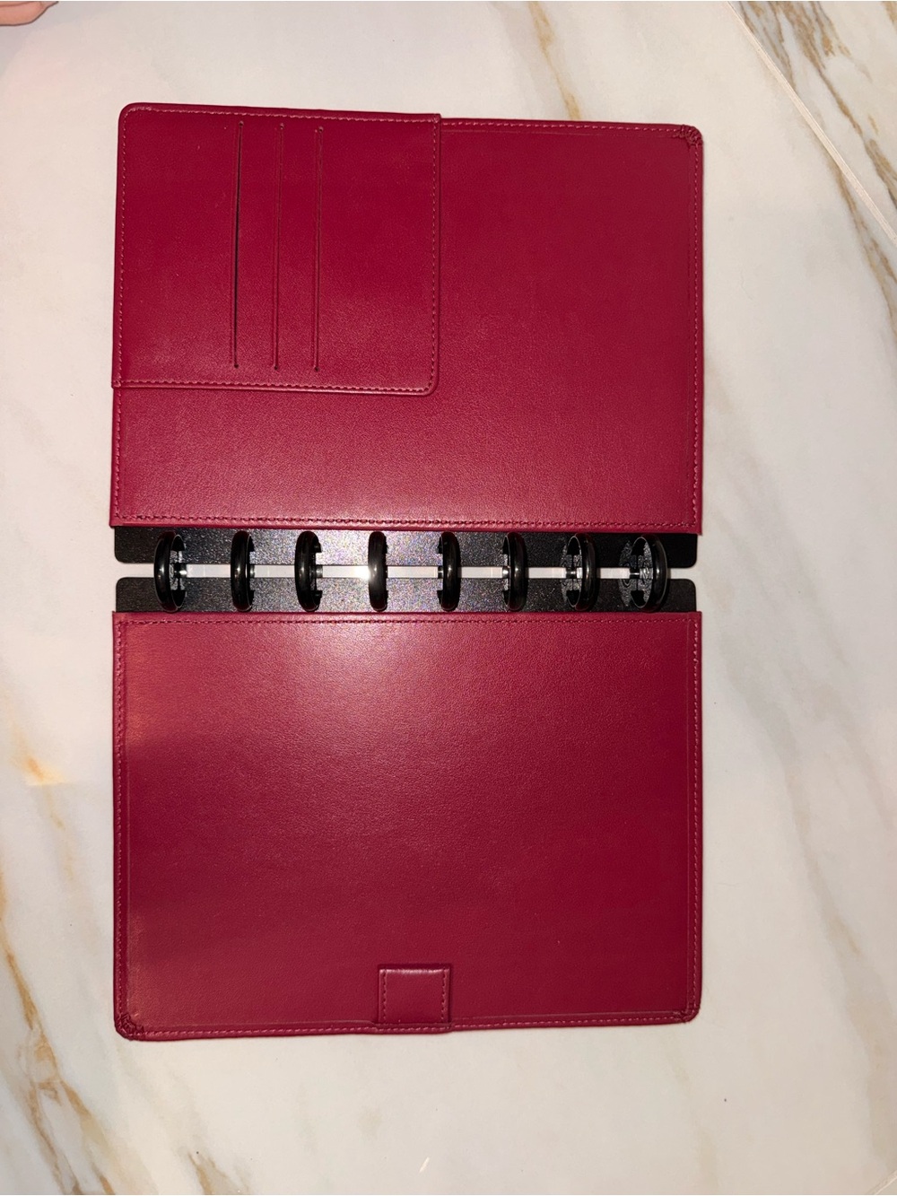 Arc M by Staples Pink Disc-Bound Notebook Planner x2 plus dividers - Picture 2 of 7